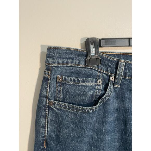 LEVI'S 505 MENS JEANS SIZE 36x32 Blue Straight Regular Fit Medium Wash - Picture 4 of 12